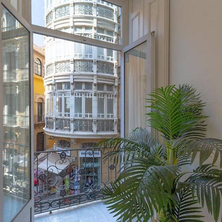 Luminoso Apartamento De Dos Habitaciones Con Vistas A Las Catedral Málaga Eksteriør billede