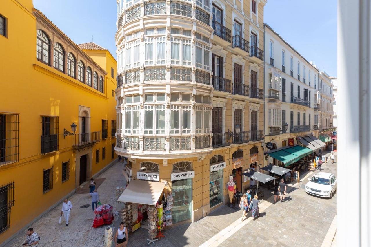 Luminoso Apartamento De Dos Habitaciones Con Vistas A Las Catedral Málaga Eksteriør billede