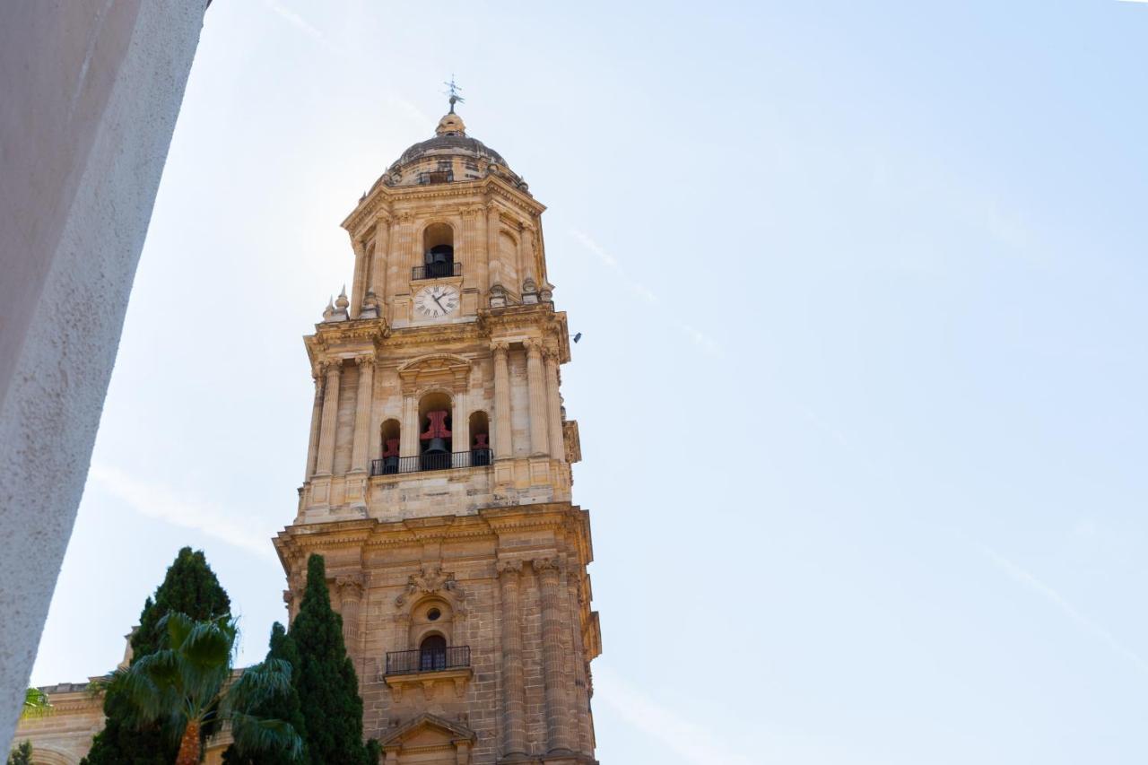 Luminoso Apartamento De Dos Habitaciones Con Vistas A Las Catedral Málaga Eksteriør billede