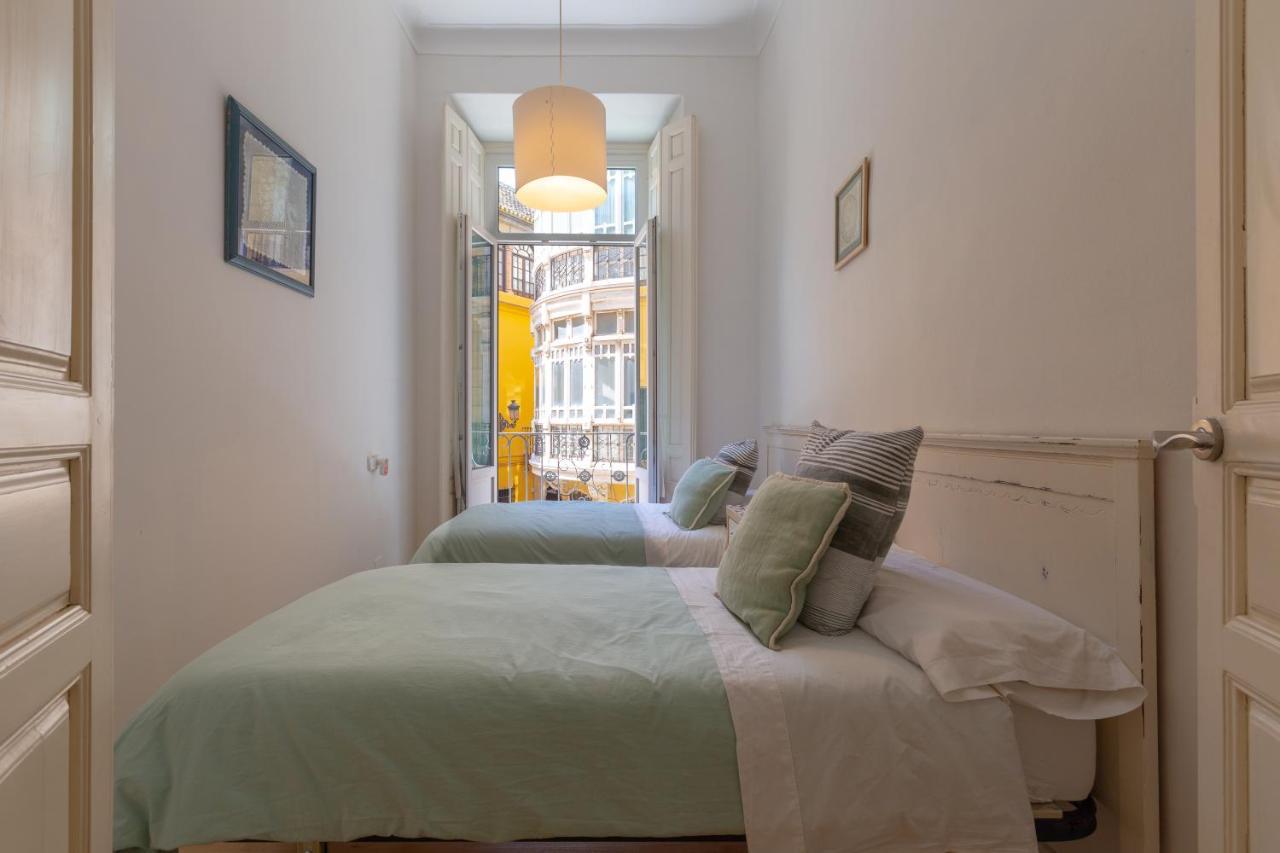 Luminoso Apartamento De Dos Habitaciones Con Vistas A Las Catedral Málaga Eksteriør billede