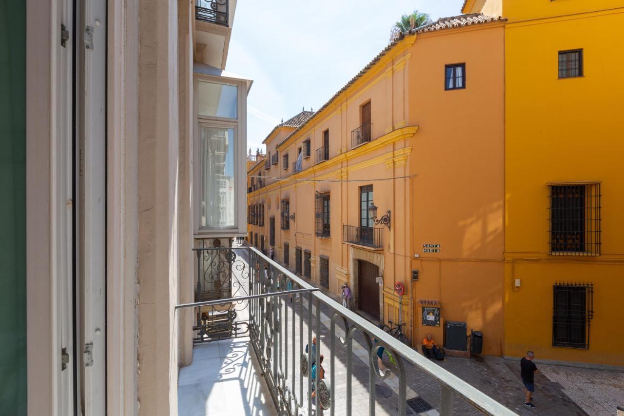 Luminoso Apartamento De Dos Habitaciones Con Vistas A Las Catedral Málaga Eksteriør billede